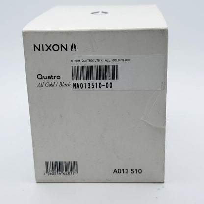 NIXON THE QUATRO JAPAN ゴールド NIXON Quartz Men's Watch — Japanese