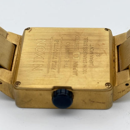 NIXON THE QUATRO JAPAN ゴールド NIXON Quartz Men's Watch — Japanese