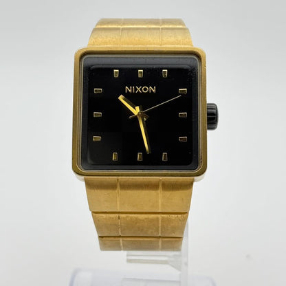 NIXON THE QUATRO JAPAN ゴールド NIXON Quartz Men's Watch — Japanese