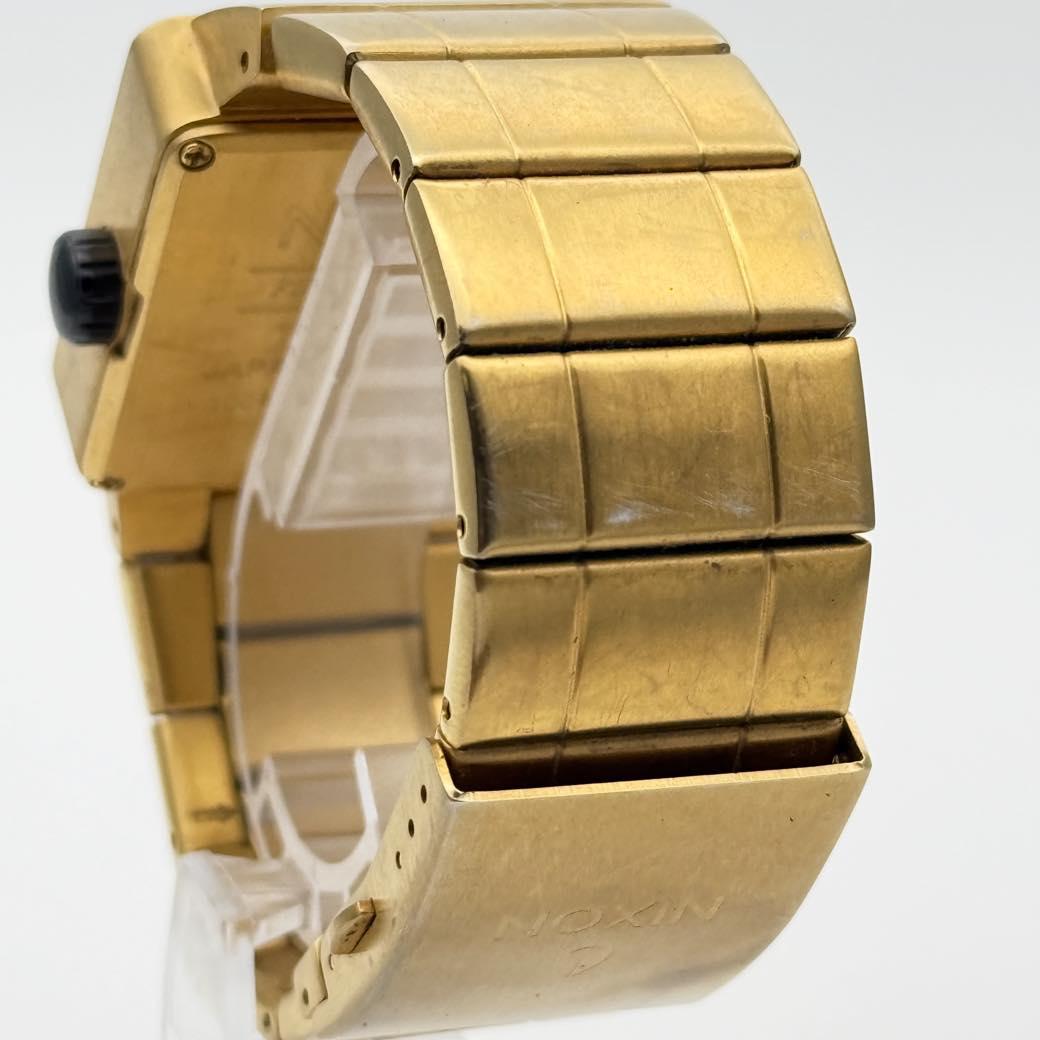 NIXON THE QUATRO JAPAN ゴールド NIXON Quartz Men's Watch — Japanese