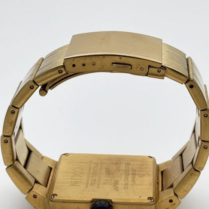 NIXON THE QUATRO JAPAN ゴールド NIXON Quartz Men's Watch — Japanese