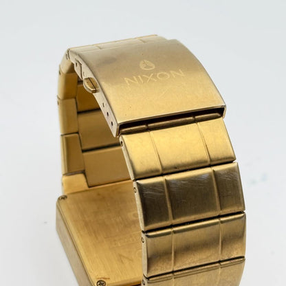 NIXON THE QUATRO JAPAN ゴールド NIXON Quartz Men's Watch — Japanese