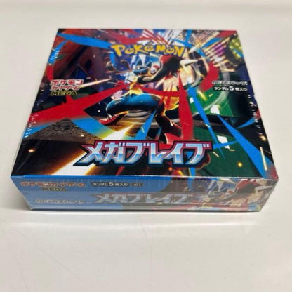 Pokemon New Sealed Mega Expansion Pack Mega Brave Shrink-wrapped Box Box — Japanese
