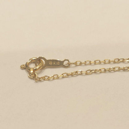 Mikimoto Flower Motif Pearl Diamond Necklace in K18 with approximately 40 cm chain