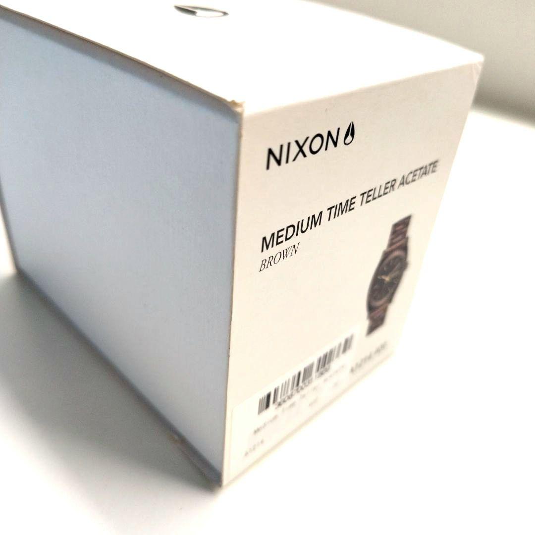 NIXON Medium Time Teller Acetate Quartz Men's Watch — Japanese
