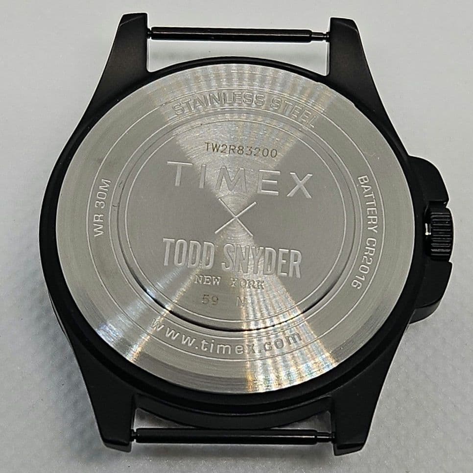 TIMEX x TODD SNYDER Model Quartz Men's Watch — Japanese