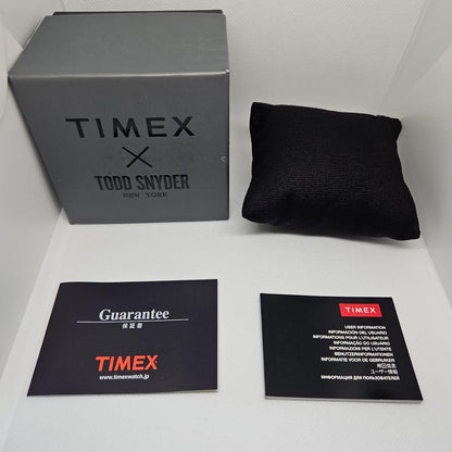 TIMEX x TODD SNYDER Model Quartz Men's Watch — Japanese