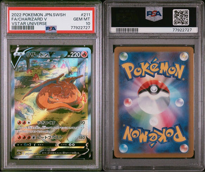 PSA 10 Pokemon Charizard VSTAR — Japanese