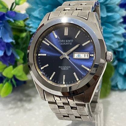 ORIENT QZ07001W Quartz Men's Watch — Japanese