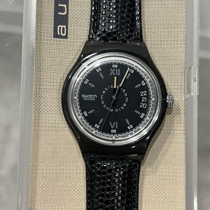swatch Auto Black Automatic Men's — Japanese