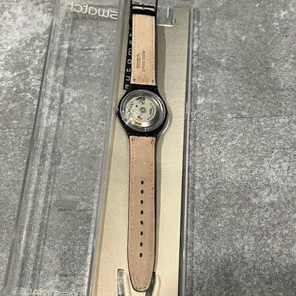 swatch Auto Black Automatic Men's — Japanese