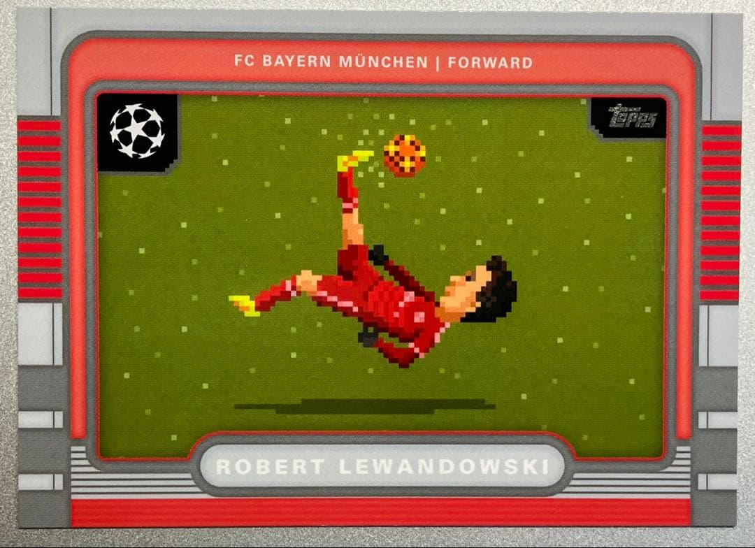 Robert Lewandowski Autograph Card — Japanese