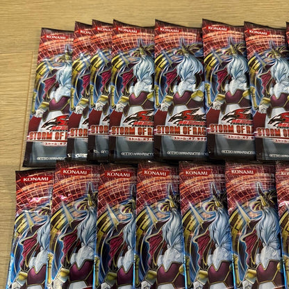 Yu-Gi-Oh Yu-Gi-Oh! OCG Storm of Ragnarok 22 Packs Unopened Pack Pack Ultra Rare — Japanese