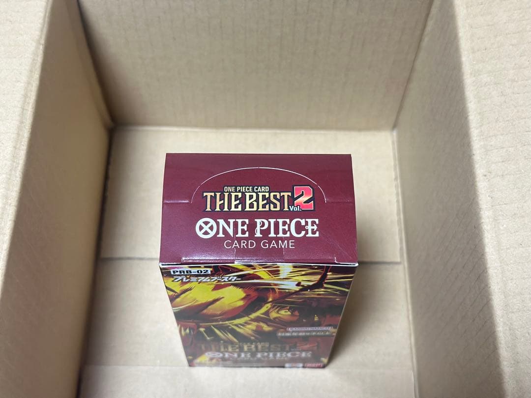 One Piece ONE PIECE Card Game THE BEST Vol.2 Box — Japanese