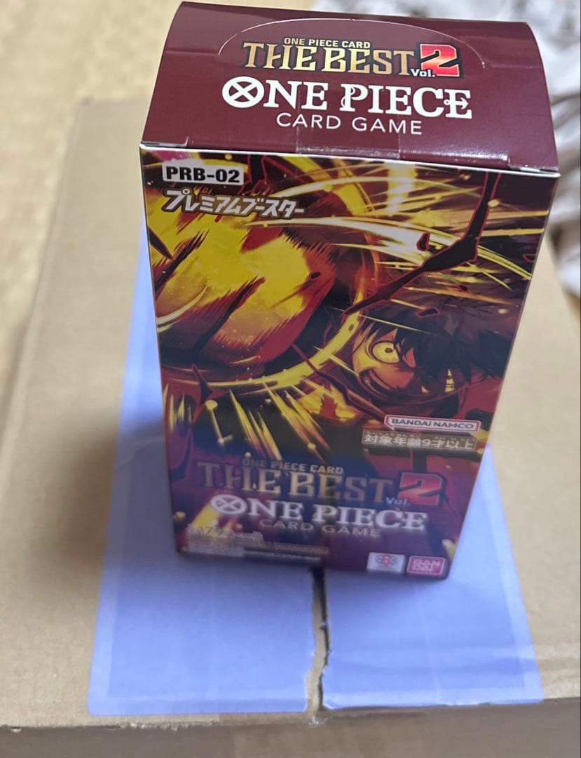 One Piece ONE PIECE Card Game THE BEST Vol.2 Box — Japanese