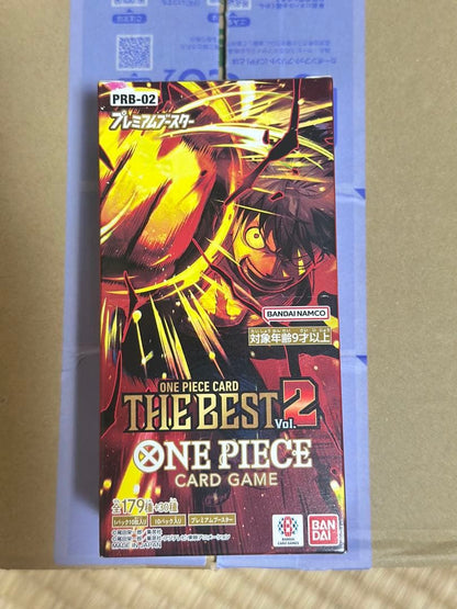 One Piece ONE PIECE Card Game THE BEST Vol.2 Box — Japanese