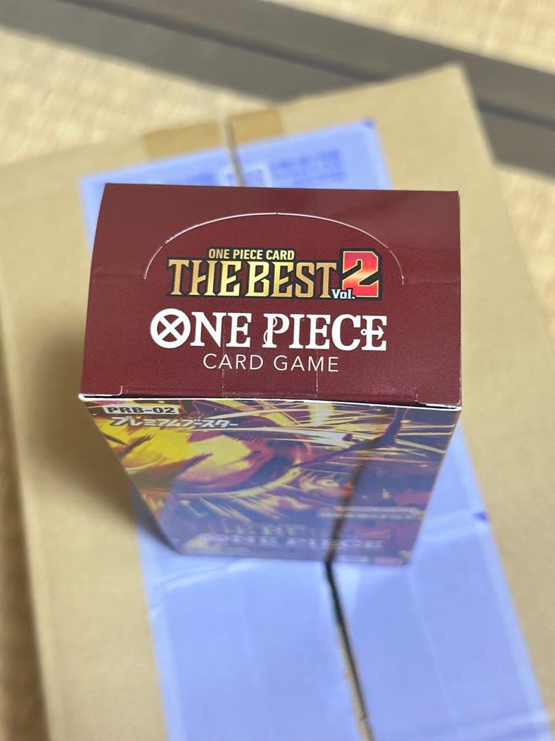 One Piece ONE PIECE Card Game THE BEST Vol.2 Box — Japanese