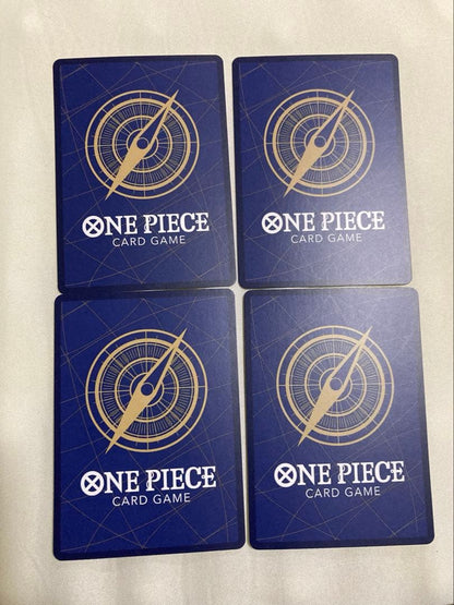 One Piece Girl Promo Parallel One Piece Card 4-Piece Set — Japanese