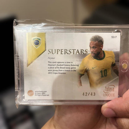 Futera Neymar Game-Worn Jersey Card — Japanese