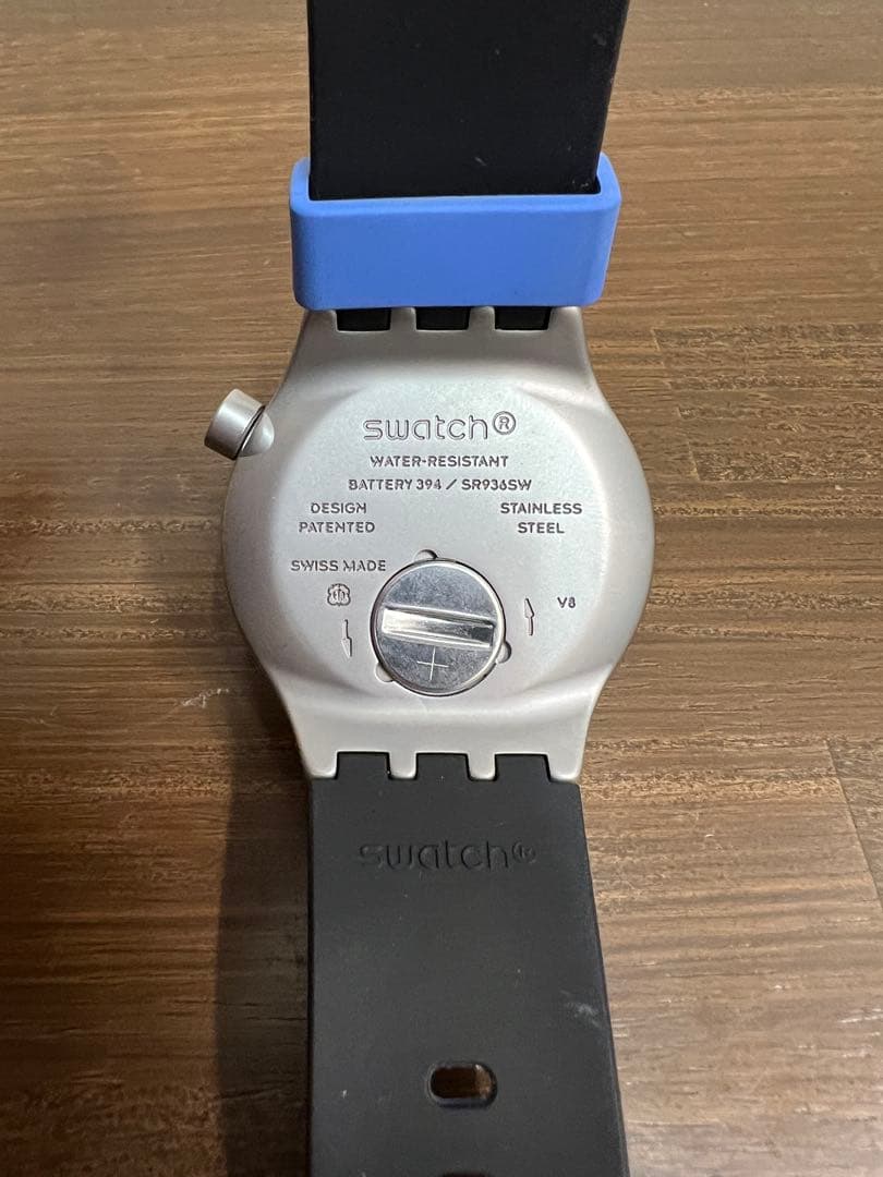swatch Big Bold Irony Rubber Analog Men's — Japanese