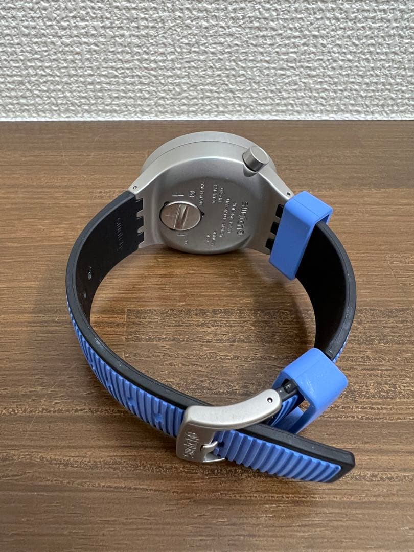 swatch Big Bold Irony Rubber Analog Men's — Japanese