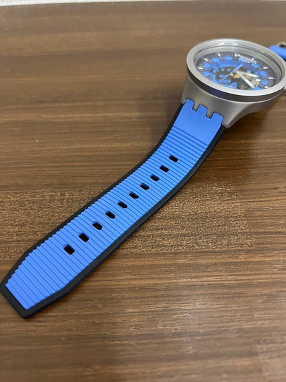 swatch Big Bold Irony Rubber Analog Men's — Japanese