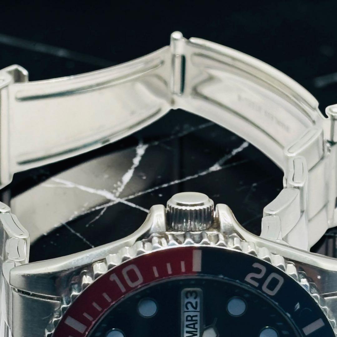 SEIKO 200m Diver Pepsi bezel Day-Date Automatic Men's Watch — Japanese
