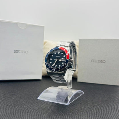 SEIKO 200m Diver Pepsi bezel Day-Date Automatic Men's Watch — Japanese