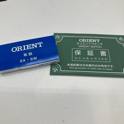 ORIENT chronograph Quartz Men's Watch — Japanese