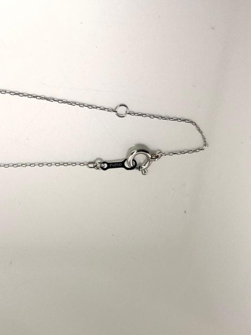 Akoya Pearl Thread Necklace 40cm length displayed on a white background showing lustrous pearls
