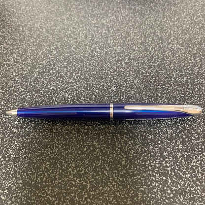 CROSS Ballpoint Pen with black barrel and silver accents shown on white background