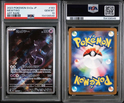 PSA 10 Pokemon Mewtwo AR — Japanese