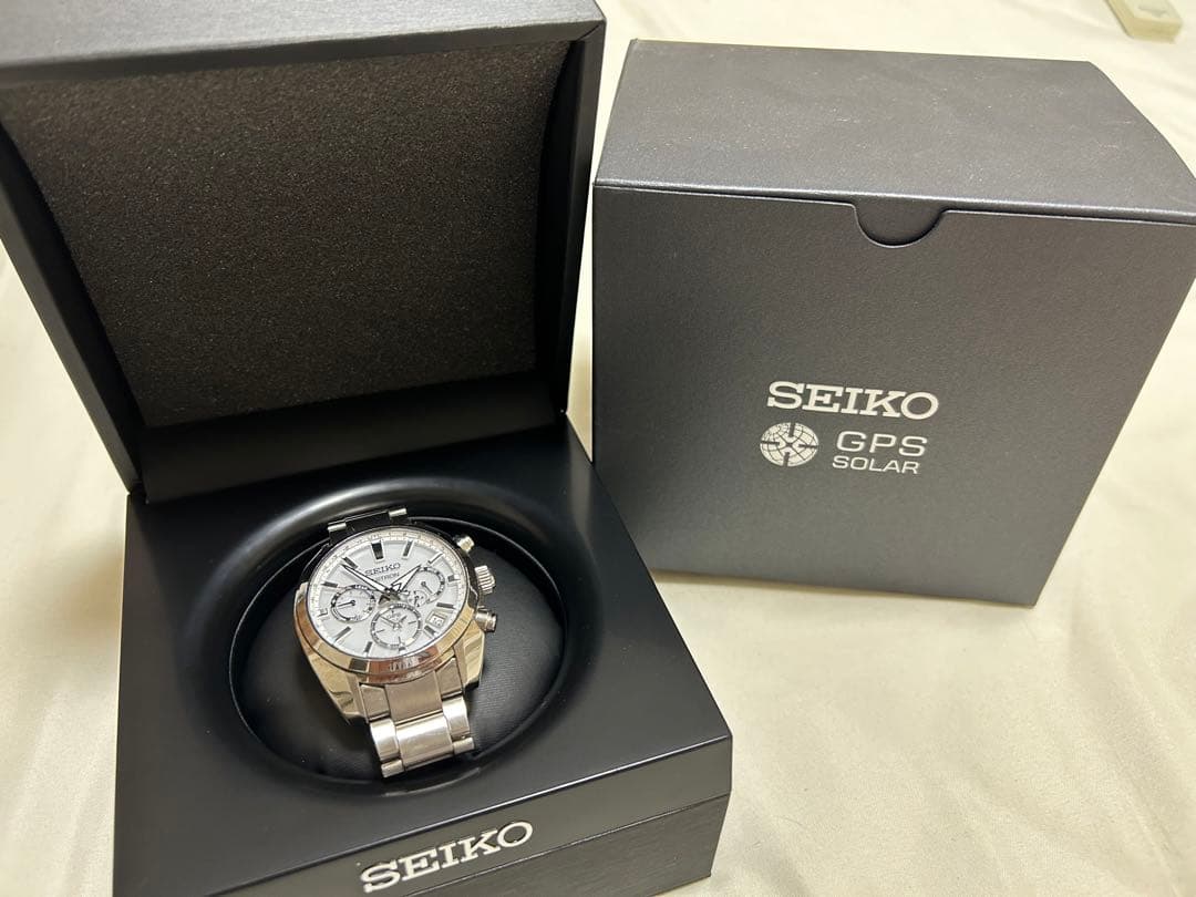 SEIKO SBXC047 Solar Men's Watch — Japanese