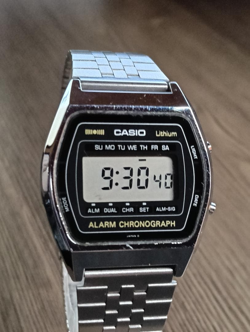 CASIO A657 160 Digital Men's Watch — Japanese