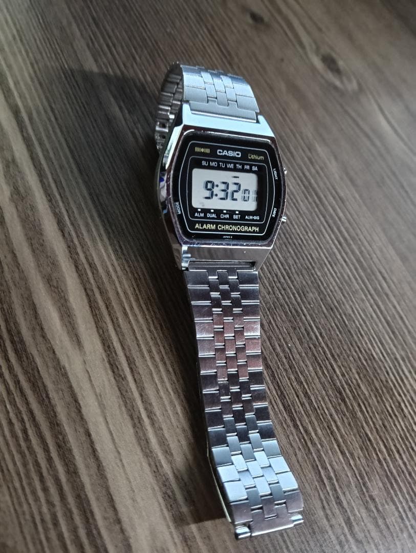 CASIO A657 160 Digital Men's Watch — Japanese