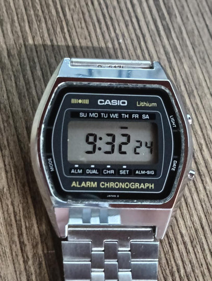 CASIO A657 160 Digital Men's Watch — Japanese