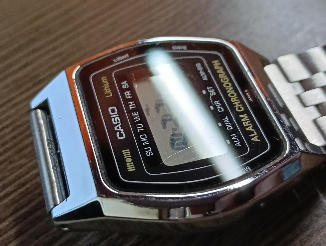 CASIO A657 160 Digital Men's Watch — Japanese