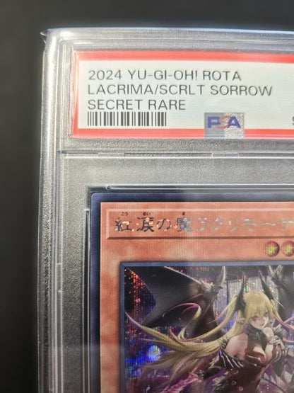 PSA 9 Yu-Gi-Oh Crimson Tears of the Dark Lacie Monoca — Japanese