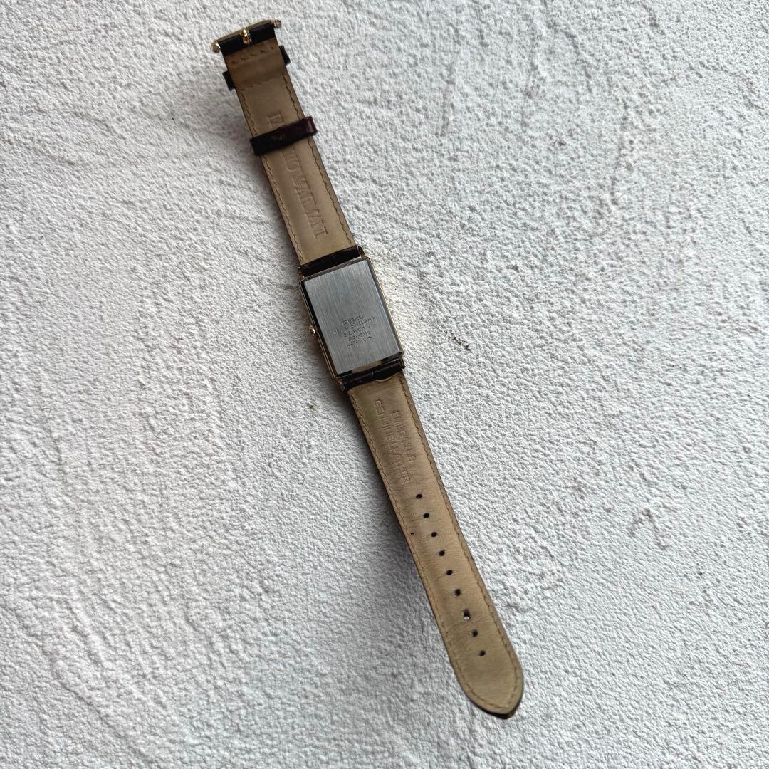 SEIKO Tank Vintage Roman Sumo Quartz Men's Watch — Japanese