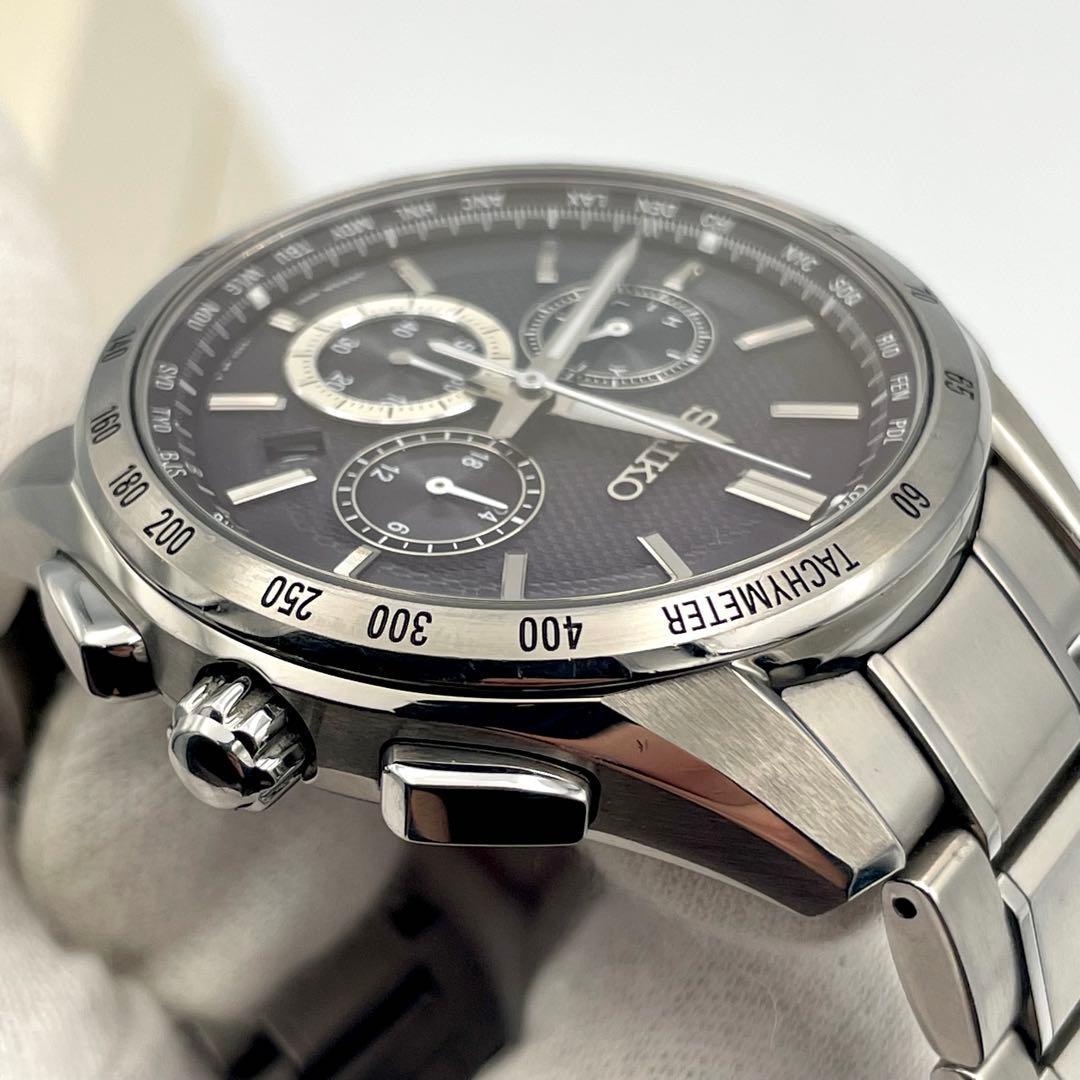 SEIKO SAGA193 Solar Men's Watch — Japanese