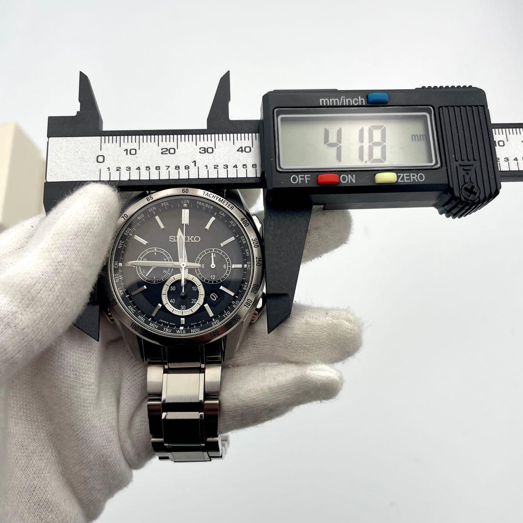 SEIKO SAGA193 Solar Men's Watch — Japanese