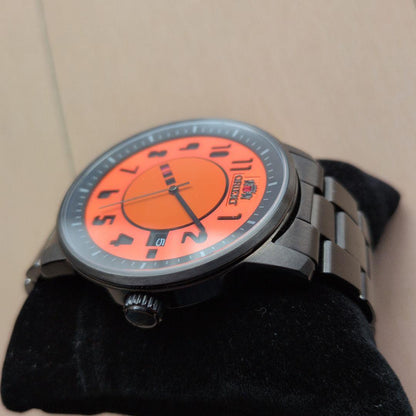 ORIENT DISK TYPO ORANGE Analog Men's Watch — Japanese