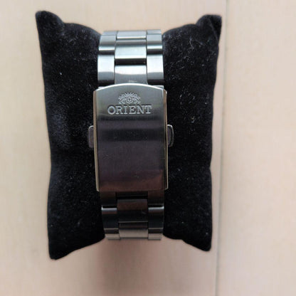 ORIENT DISK TYPO ORANGE Analog Men's Watch — Japanese