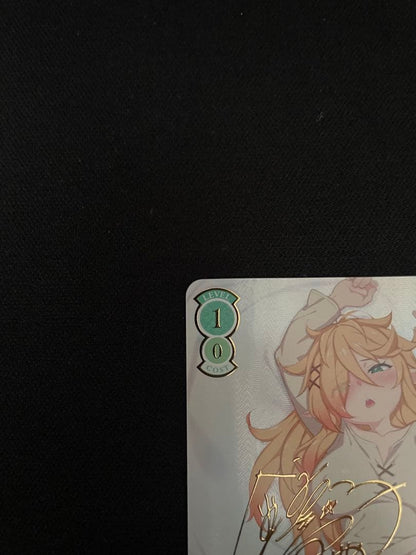 Weiss Schwarz Always Different Reviewers Zelzel (Sign + Foil) — Japanese