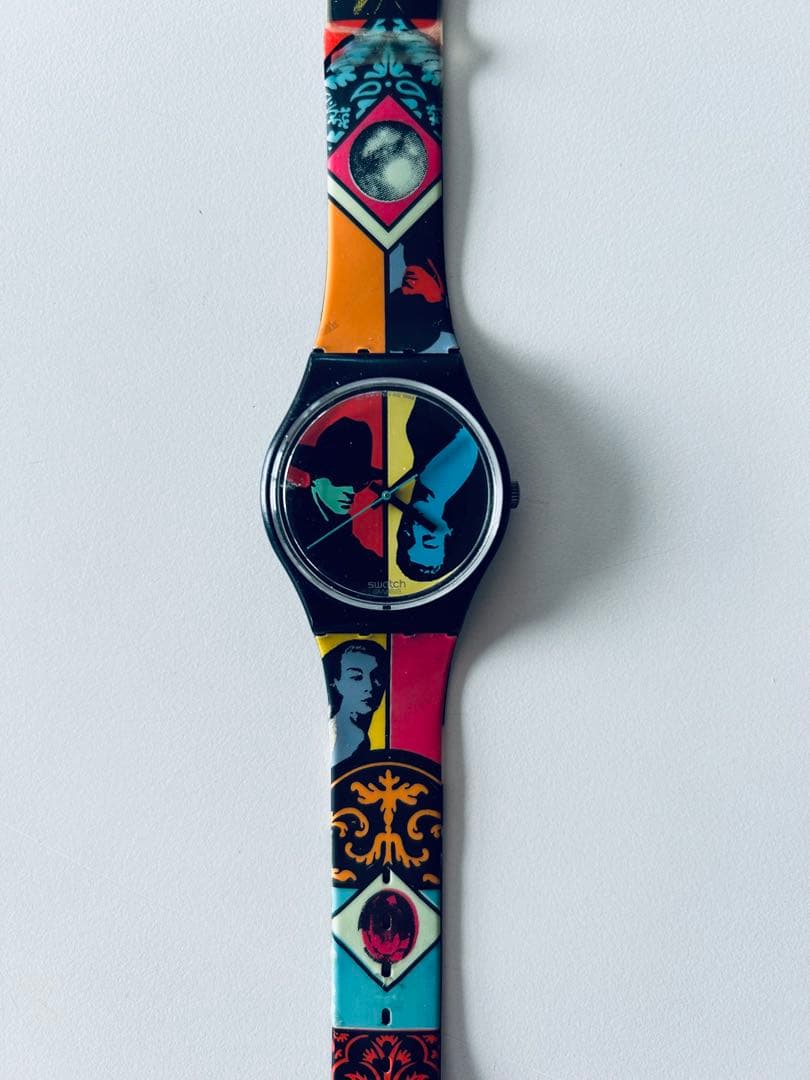 swatch GB122 Quartz Men's — Japanese