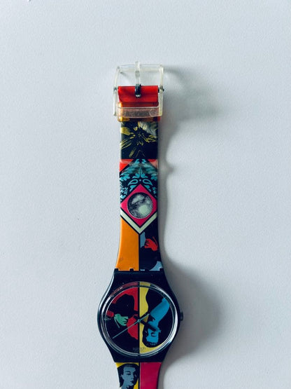 swatch GB122 Quartz Men's — Japanese