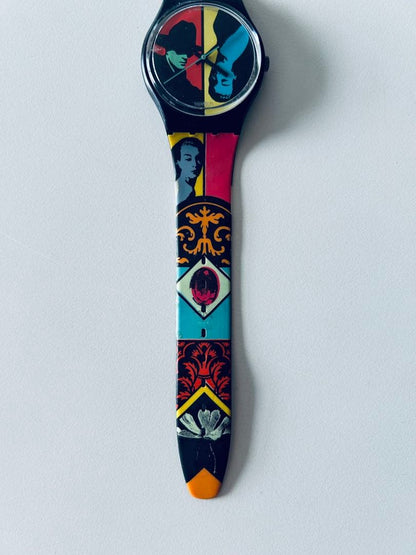 swatch GB122 Quartz Men's — Japanese