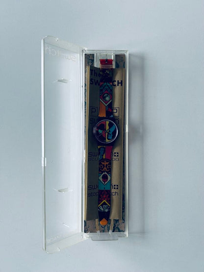 swatch GB122 Quartz Men's — Japanese