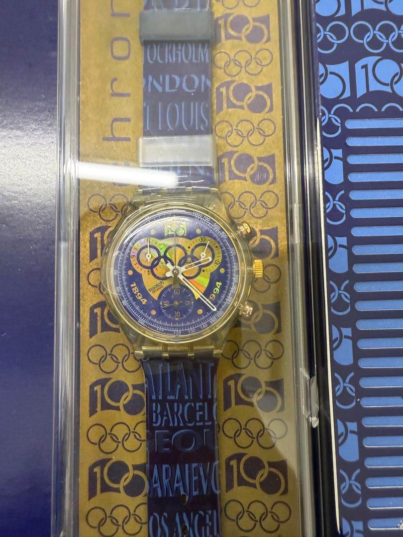 swatch Olympic 100th Anniversary Men's — Japanese