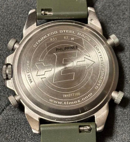TIMEX Expedition Pioneer Combo Digital Men's Watch — Japanese